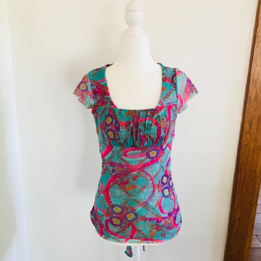 Beautiful Nylon Po Summer Top